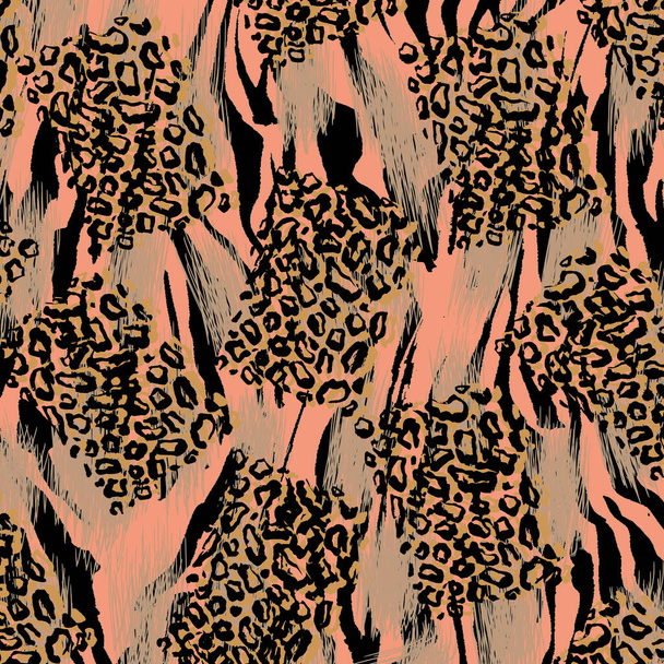Animal print, leopard texture background - Photo, Image