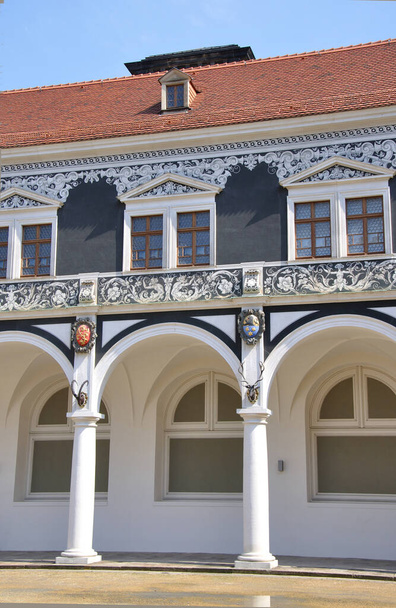 viejo stabel en la histórica Dresde  - Foto, imagen