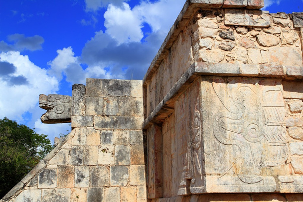 Chichen Itza hieroglyphics Mayan ruins Mexico - Photo, image