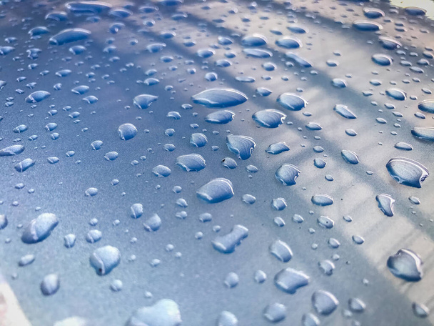 Droplets on car coloring background - Photo, Image
