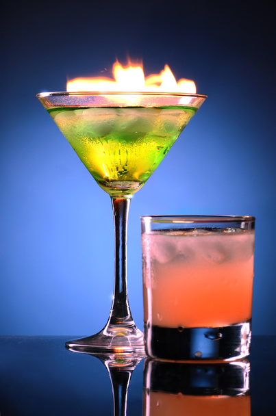 Пылающий коктейль
 - Фото, изображение