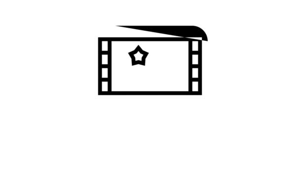 recensies filmlijn pictogram animatie - Video