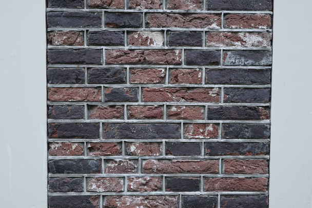 terracotta brick wall texture - Photo, Image
