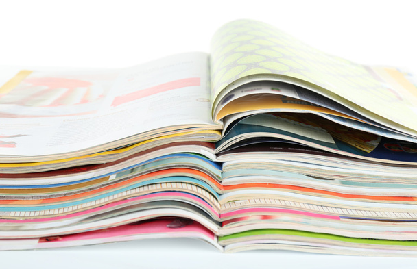 Журналы, изолированные на белом
 - Фото, изображение