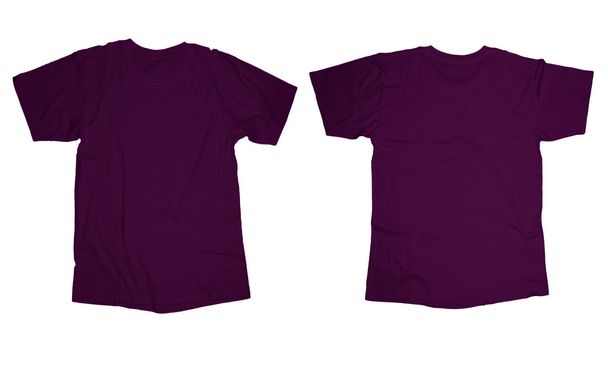 Dark Purple T-Shirt Template - Fotografie, Obrázek