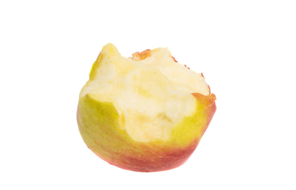 pomme mordue isolé sur fond blanc
  - Photo, image