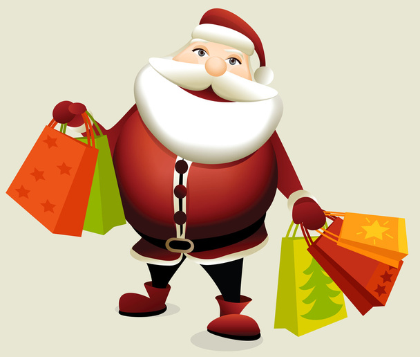 Weihnachtseinkauf - Vektor, Bild