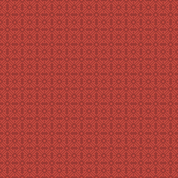 Asiático rojo dos tonos textura sin costuras repetir diseño - Vector, imagen