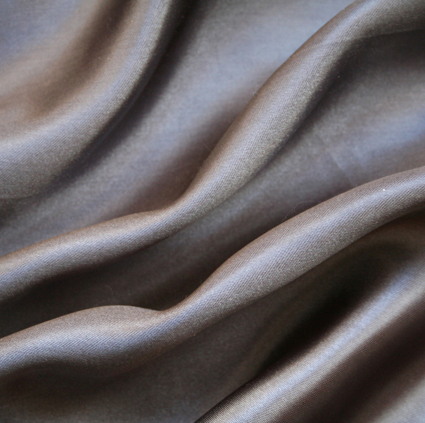 Smooth elegant grey silk as background - Φωτογραφία, εικόνα