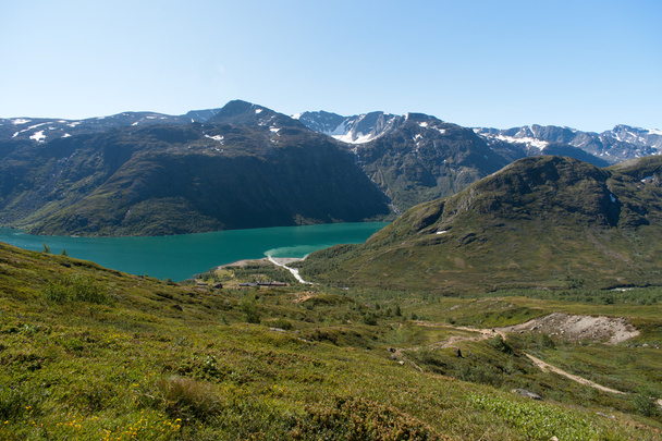 besseggen grat im jotunheimen nationalpark, norwegen - Foto, Bild