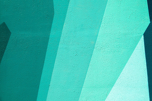 abstract geometrical mint green urban wall texture - Fotó, kép