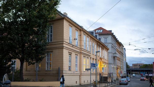 Oude gebouwen in Berlijn, Duitsland, zijn allemaal zeer historische gebouwen - Foto, afbeelding