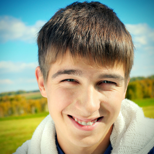 Cheerful Teenager Portrait - Photo, Image