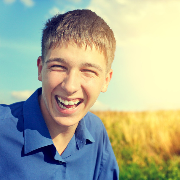 Happy Teenager outdoor - Fotografie, Obrázek