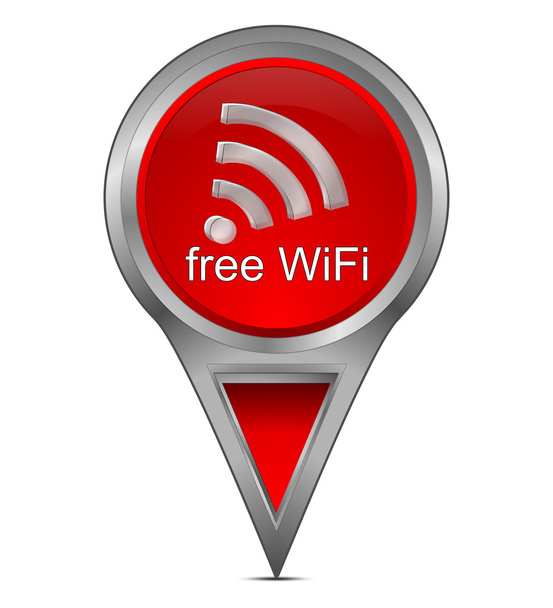 Покажчик карти з безкоштовним символом WiFi
 - Фото, зображення