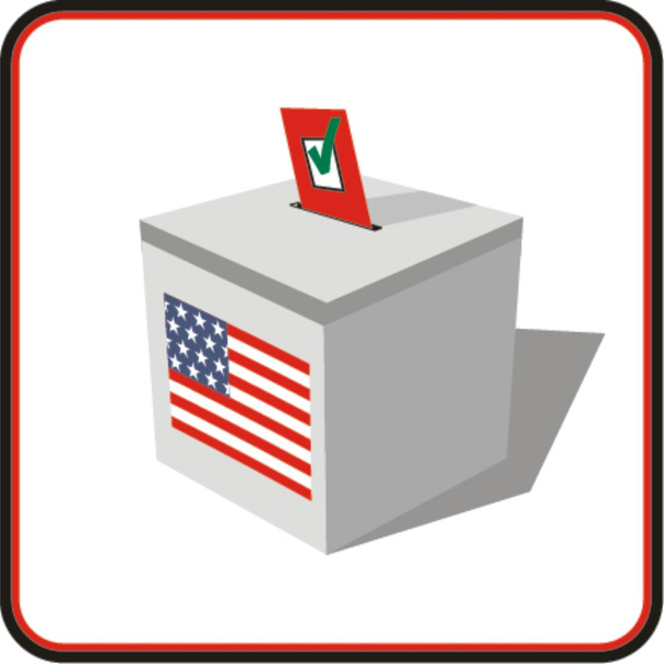 Caja de votación - Vector, Imagen