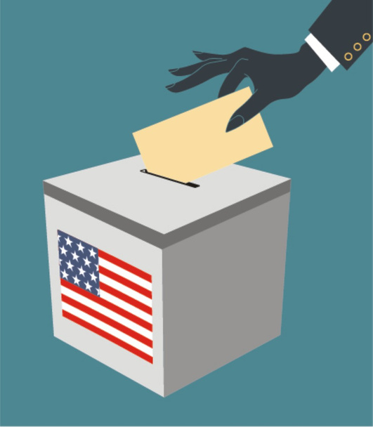 アメリカの選挙 - ベクター画像