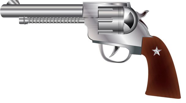 Cowboy fegyvert - Fotó, kép