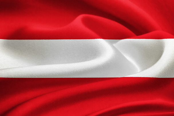 オーストリアの旗 - 写真・画像