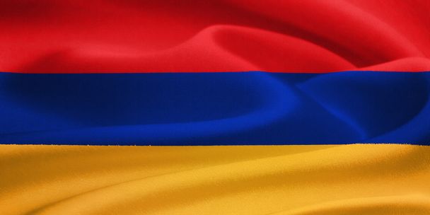 σημαία της Αρμενίας - Φωτογραφία, εικόνα