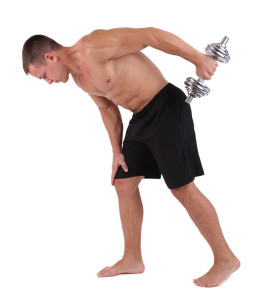 Young muscular sportsman - Фото, изображение
