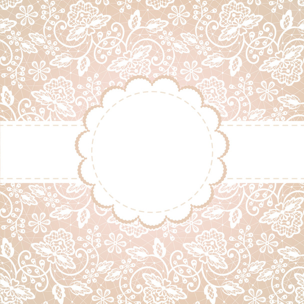 white lace - Vector, Image