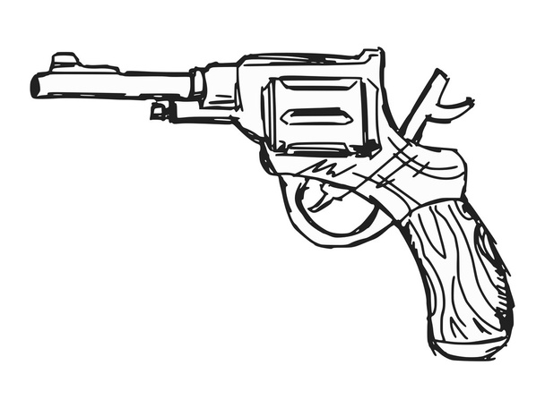 revolver - Vector, Image