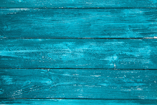 textura de madera pintada azul - Foto, Imagen