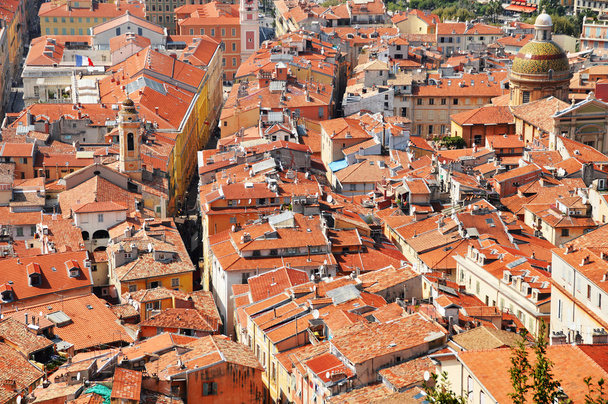 старовинною архітектурою міста Ніцци на Французька Рів'єра - Фото, зображення