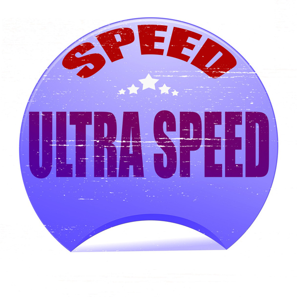 ταχύτητα Ultra - Διάνυσμα, εικόνα