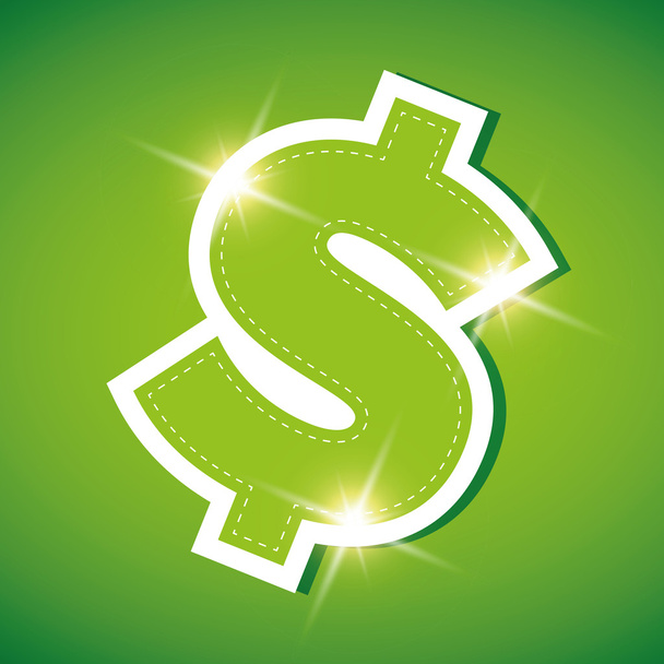 Icono de dinero - ganar
 - Vector, Imagen