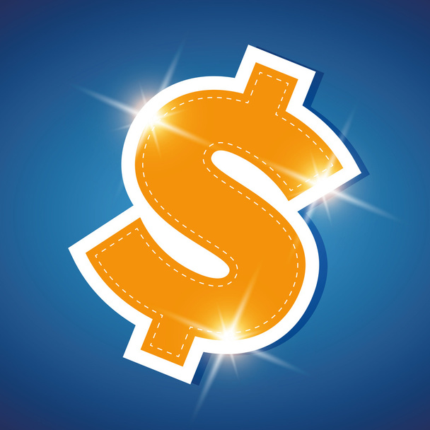 Ícone de dinheiro - ganhar
 - Vetor, Imagem