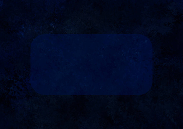 Fond bleu grunge avec cadre pour visualisations 1 - Photo, image