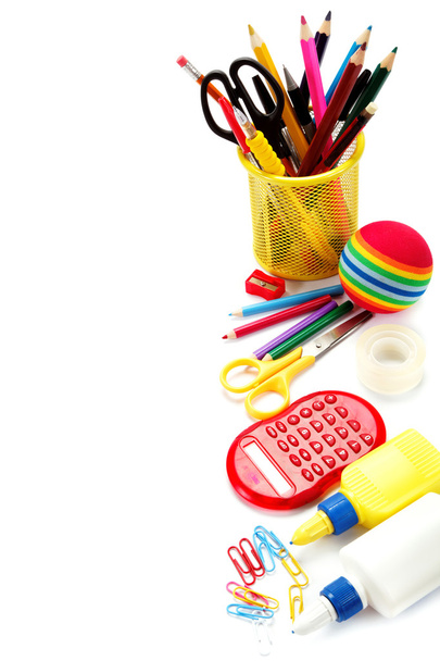 School and office supplies. Back to school. - Foto, Imagem