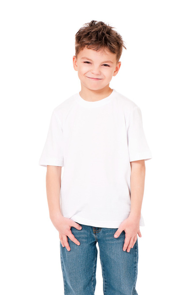 T-shirt on boy - Zdjęcie, obraz