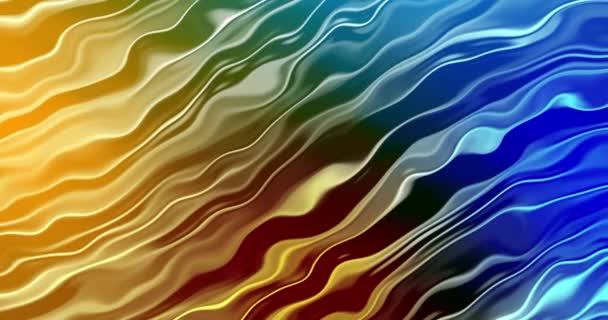 Abstract background with smooth wavy structure concept animation - Footage, Video