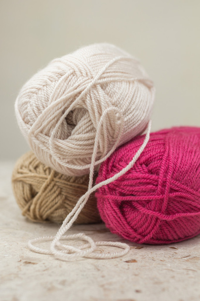 Knitting wool - Фото, изображение