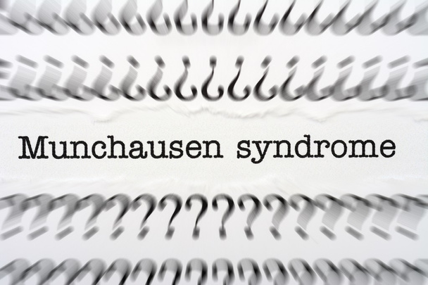Syndrome de Munchausen
 - Photo, image