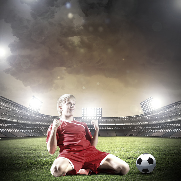 Football player - Valokuva, kuva