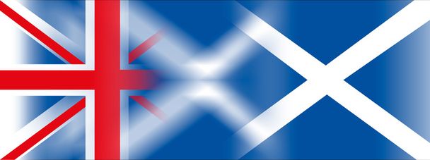 Angleterre drapeaux écossais
 - Photo, image