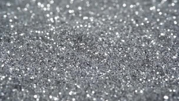 Shiny silver surface. Magic background - Footage, Video