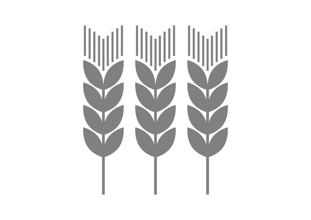 Сіра сільськогосподарська ікона на білому тлі
   - Вектор, зображення
