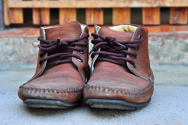 Chaussures en cuir
 - Photo, image