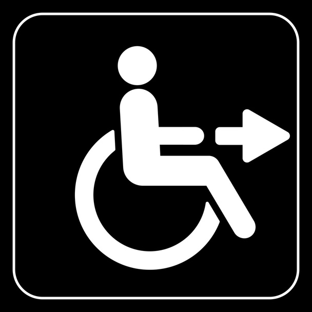 icono discapacitado
 - Vector, Imagen