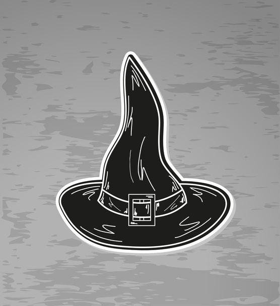 Sombrero de bruja - Vector, imagen