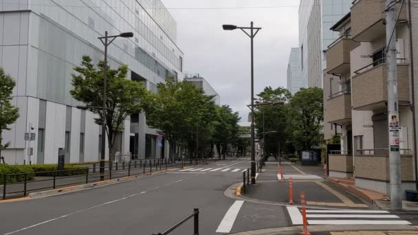 Tokio Kitasenju wcześnie rano 2021Cze - Materiał filmowy, wideo