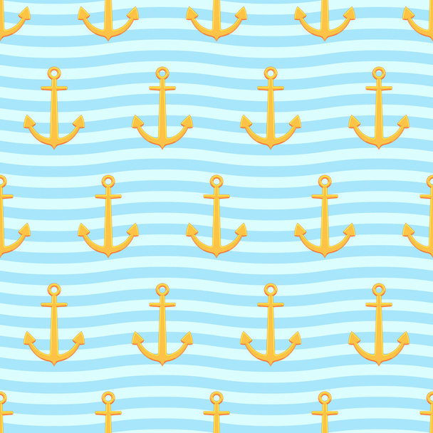Anchors pattern - Вектор, зображення