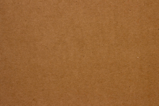 Uma folha de papelão castanho. Textura natural de papel. - Foto, Imagem