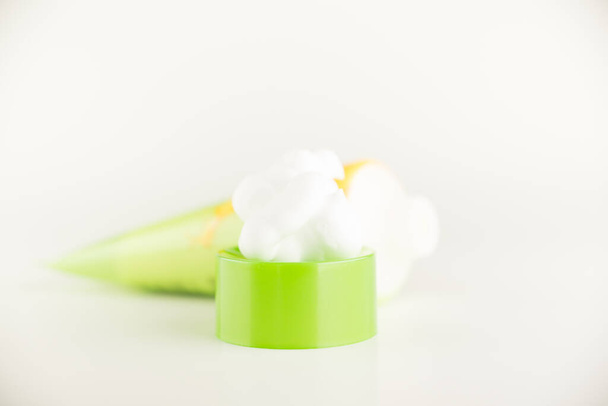 tube with medical cream isolated on a white background - Photo, Image
