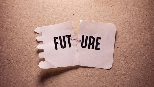Close up of Future Word , Business Concept Idea - Photo, Image